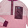 Clothing Girl Fleeces Patagonia KIDS MICRODINI 1/2 ZIP PULLOVER Pink / Violet