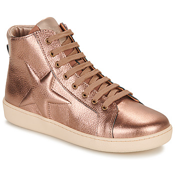 Shoes Girl High top trainers Bisgaard GAIA Pink