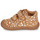 Shoes Girl High top trainers Bisgaard HALE V Brown / Gold