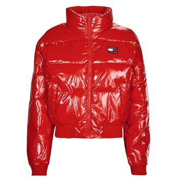 Tommy Jeans TJW BADGE GLOSSY PUFFER Red