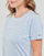 Clothing Women short-sleeved t-shirts Tommy Hilfiger REG FROSTED CORP LOGO C-NK SS Blue / Sky