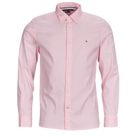 Tommy Hilfiger 1985 FLEX OXFORD RF SHIRT Pink - Fast delivery  Spartoo  Europe ! - Clothing long-sleeved shirts Men 88,00 €