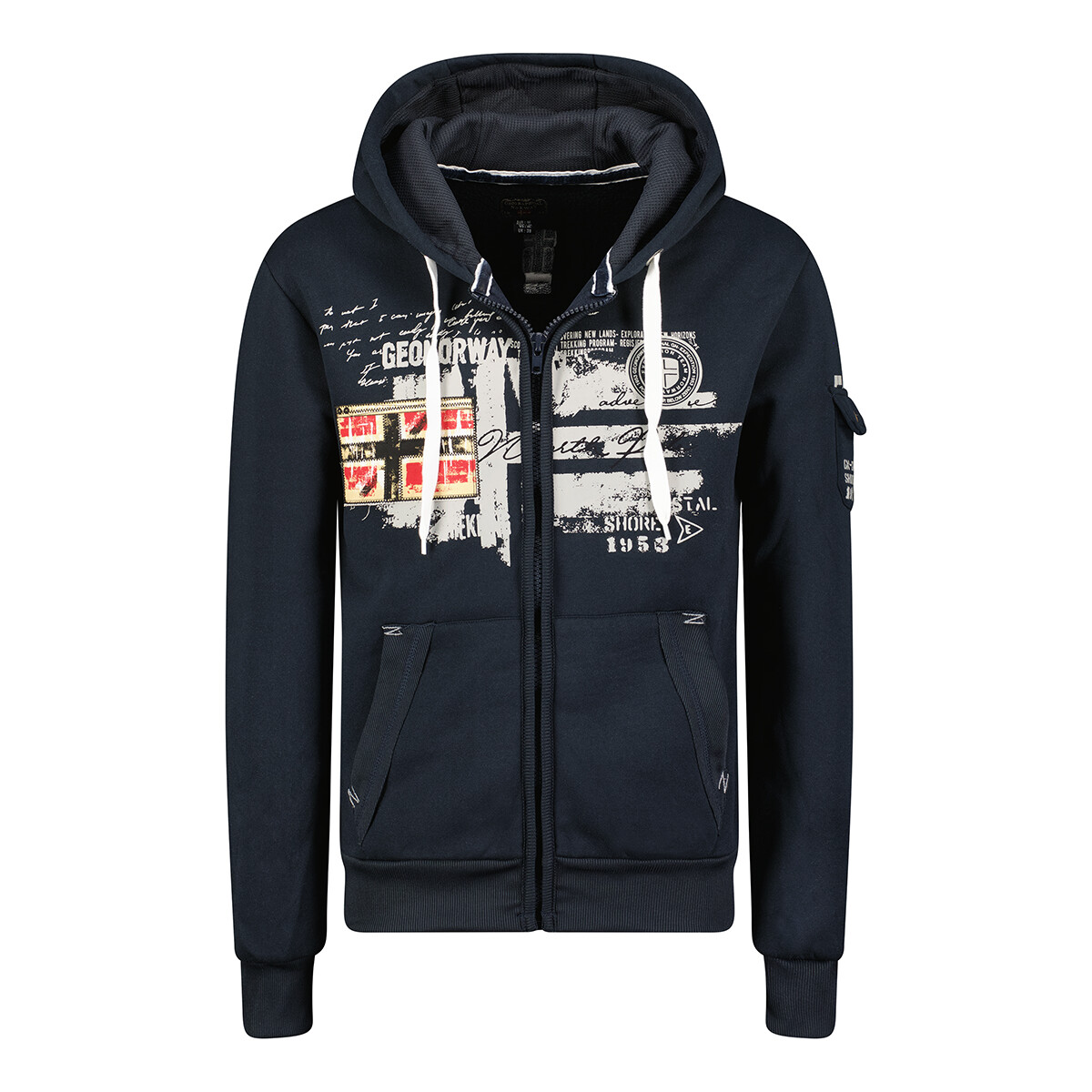 Clothing Boy sweaters Geographical Norway FOHNSON Marine
