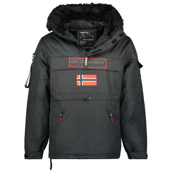 Clothing Boy Parkas Geographical Norway BRUNO Black