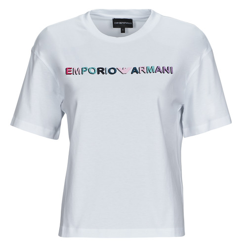 Clothing Women short-sleeved t-shirts Emporio Armani 6R2T7S White