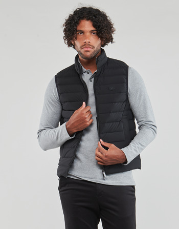 Calvin Europe - ! delivery Black coats - Klein PADDED VEST € Men Jeans Duffel | Spartoo 140,80 Clothing Fast