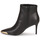 Shoes Women Ankle boots Versace Jeans Couture 75VA3S57 Black / Gold
