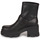 Shoes Women Mid boots Versace Jeans Couture 75VA3S80 Black