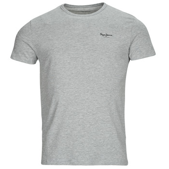 Clothing Men short-sleeved t-shirts Pepe jeans ORIGINAL BASIC 3 N Grey