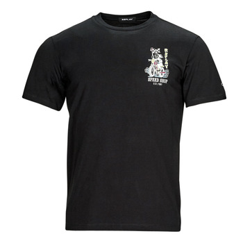 Clothing Men short-sleeved t-shirts Replay M6676 Black