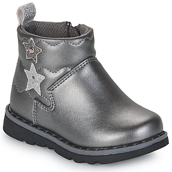 Shoes Girl Mid boots Chicco FONDY Grey