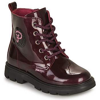 Shoes Girl Mid boots Pablosky 425499-C Bordeaux