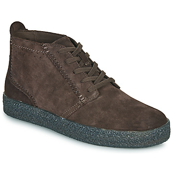 Shoes Men High top trainers Clarks STREETHILL MID Brown