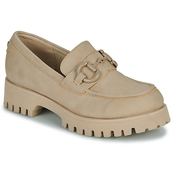 Shoes Women Loafers MTNG 53238 Beige