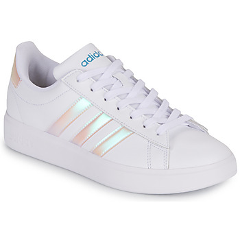Shoes Women Low top trainers Adidas Sportswear GRAND COURT 2.0 White / Iridescent