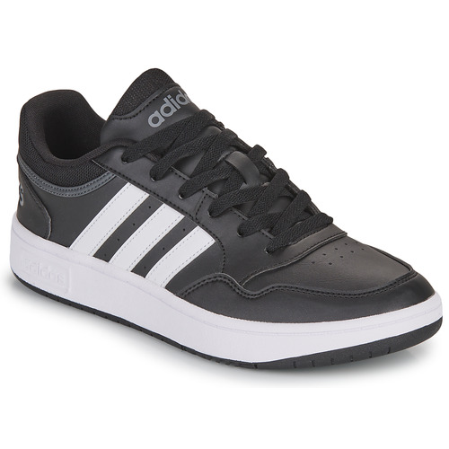 Shoes Men Low top trainers Adidas Sportswear HOOPS 3.0 Black / White
