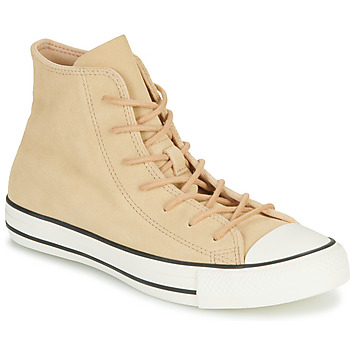 Shoes Women High top trainers Converse CHUCK TAYLOR ALL STAR MONO SUEDE Beige