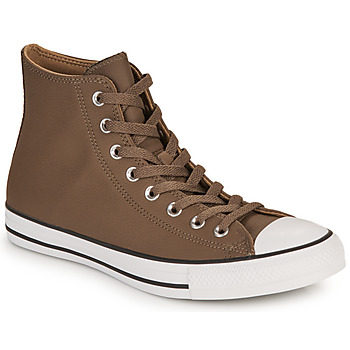 Shoes Men High top trainers Converse CHUCK TAYLOR ALL STAR SEASONAL COLOR LEATHER Brown