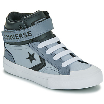 Shoes Boy High top trainers Converse PRO BLAZE STRAP VINTAGE ATHLETIC Grey / Black