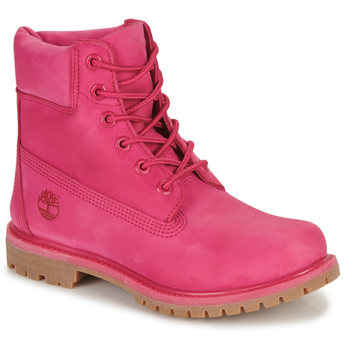 Shoes Women Mid boots Timberland 6 IN PREMIUM BOOT W Pink
