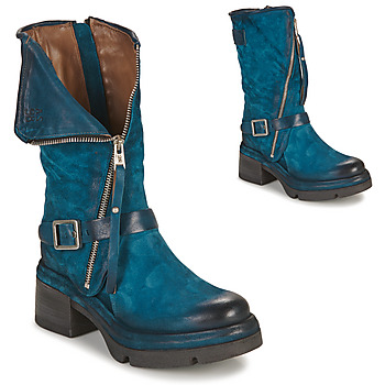 Shoes Women Mid boots Airstep / A.S.98 EASY ZIP Blue