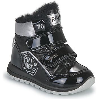 Shoes Girl Snow boots Primigi BABY TIGUAN GTX Black / Varnish