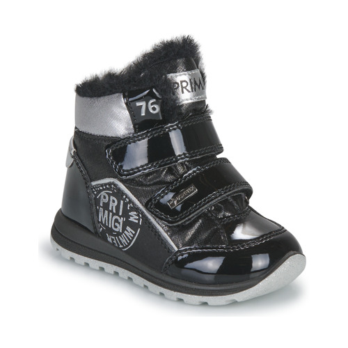 Shoes Girl Snow boots Primigi BABY TIGUAN GTX Black / Varnish
