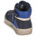 Shoes Boy High top trainers Kickers LOWELL Marine / White / Blue