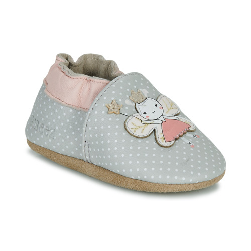 Shoes Girl Baby slippers Robeez FANCY GIRL Grey