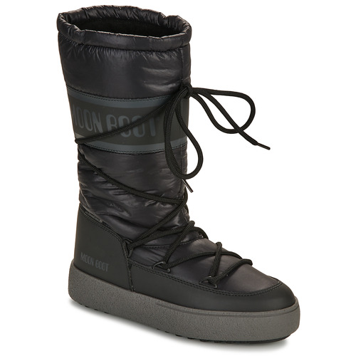 Shoes Women Snow boots Moon Boot MB LTRACK HIGH NYLON WP Black