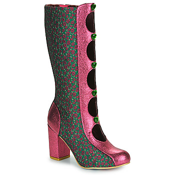 Shoes Women Boots Irregular Choice DITSY DARLING Pink / Green