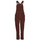Clothing Women Jumpsuits / Dungarees Roxy ETERNAL CHANGE CORD Brown