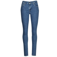 Clothing Women Skinny jeans Levi's 720 HIRISE SUPER SKINNY Blue