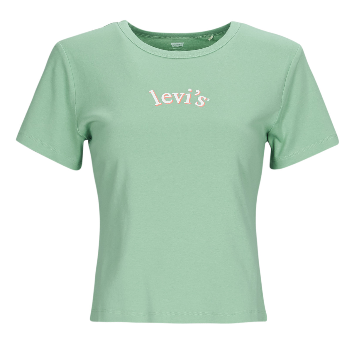 Clothing Women short-sleeved t-shirts Levi's GRAPHIC RICKIE TEE Blue