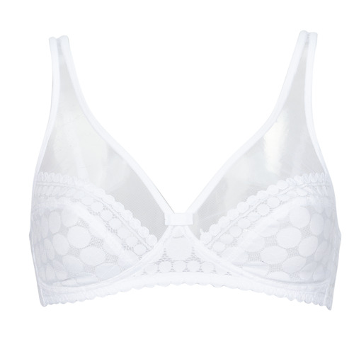 Underwear Women Triangle bras and Bralettes DIM Generous Lim Edition White