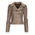 Clothing Women Leather jackets / Imitation leather Vero Moda VMJOSE AW23 SHORT FAUX SUEDE JACKET NOOS Brown