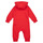 Clothing Children Jumpsuits / Dungarees Adidas Sportswear 3S FT ONESIE Red / White