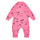 Clothing Girl Jumpsuits / Dungarees Adidas Sportswear BLUV Q3 ONESI Pink / Black / White