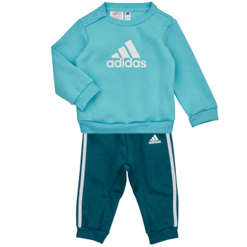 Clothing Children Sets & Outfits Adidas Sportswear BOS LOGO JOG Blue / White / Marine