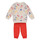 Clothing Children Sets & Outfits Adidas Sportswear DY MM JOG White / Gold / Red