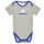 Clothing Boy Sleepsuits Adidas Sportswear GIFT SET Grey / Blue