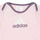 Clothing Girl Sleepsuits Adidas Sportswear GIFT SET Pink / Violet