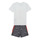 Clothing Boy Sets & Outfits Adidas Sportswear LB DY SM T SET White / Red