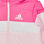 Clothing Girl Duffel coats Adidas Sportswear LK PAD JKT Fuschia / Multicolour