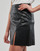 Clothing Women Skirts Noisy May NMCLARA PENNY PU HW SLIT SKIRT NOOS Black