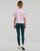 Clothing Women short-sleeved t-shirts Adidas Sportswear 3S CR TOP Pink