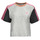 Clothing Women short-sleeved t-shirts Adidas Sportswear 3S CR TOP Grey / Black / Pink