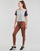 Clothing Women short-sleeved t-shirts Adidas Sportswear 3S CR TOP Grey / Black / Pink
