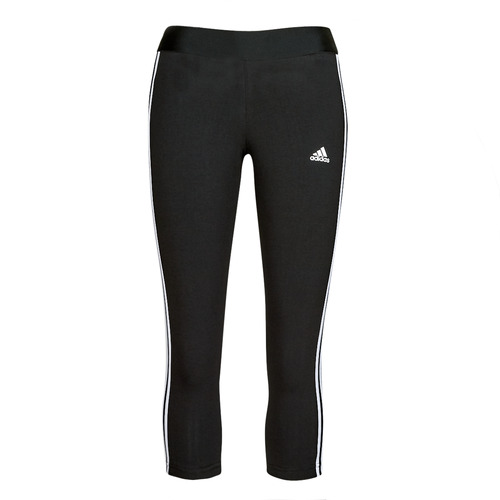 Clothing Women leggings Adidas Sportswear 3S 34 LEG Black / White