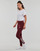 Clothing Women leggings Adidas Sportswear LIN LEG Bordeaux